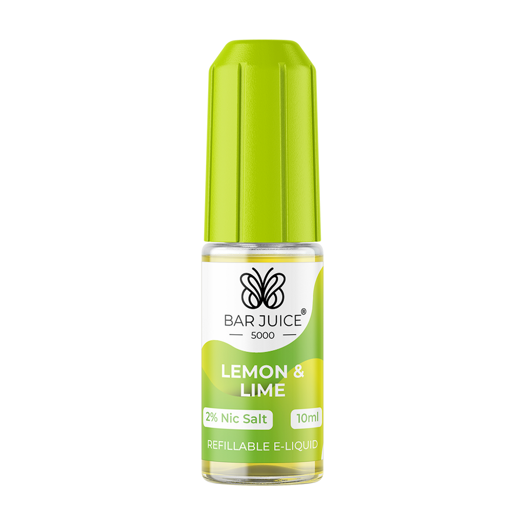 Lemon and Lime Nic Salt by Bar Juice 5000 Nicotine Salts