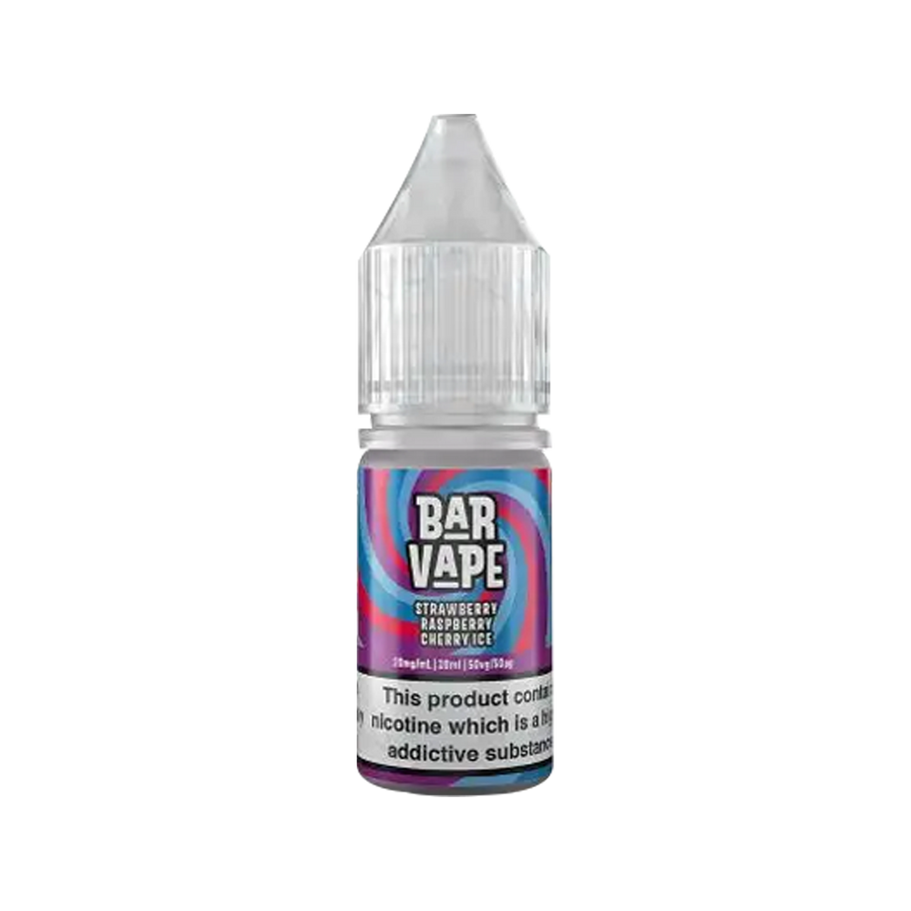 Straw Rasp Cherry Ice Nic Salt by Bar Vape