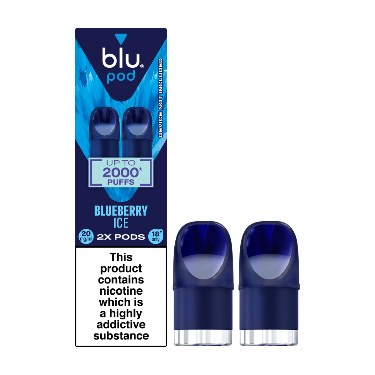 Blueberry Ice Blu Bar Pods | 3 For 15 Ecigwizard Blueberry Ice Blu Bar Pods | 3 For 15 Ecigwizard