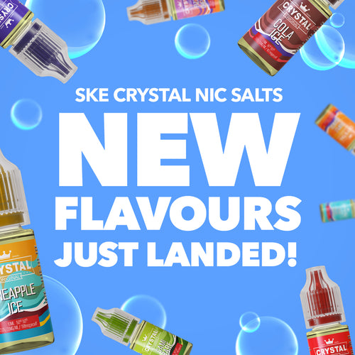 SKE Crystal Nic Salts New Flavours