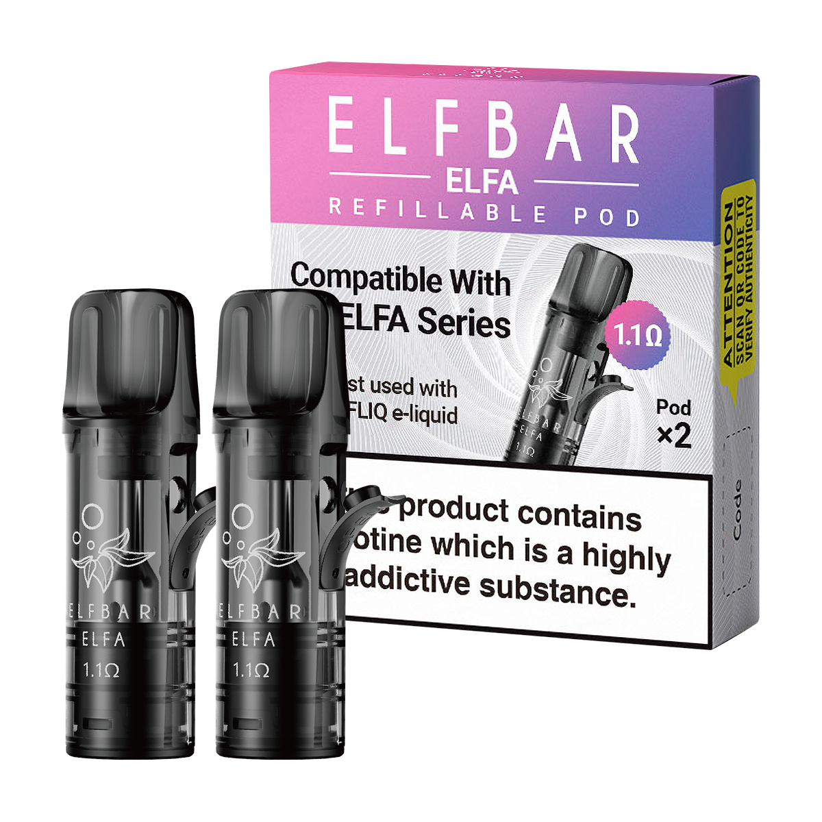 Elf Bar Elfa Refillable Pods