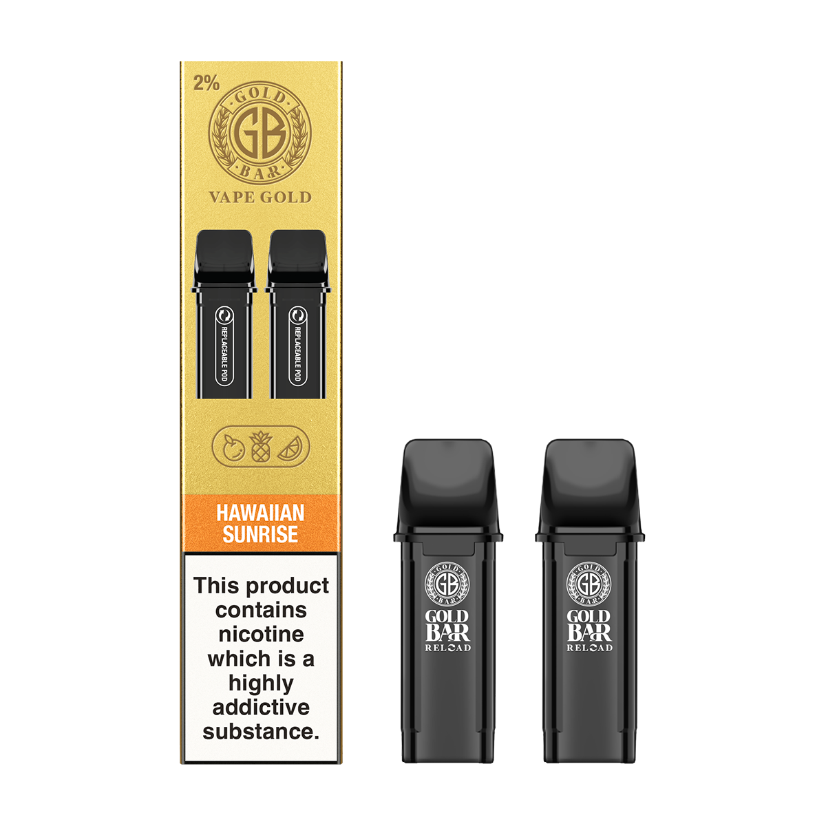 Hawaiian Sunrise Pods by Gold Bar Reload