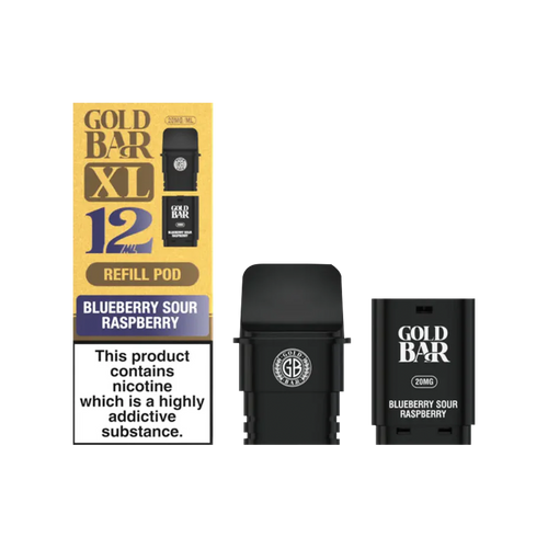 Blueberry Sour Raspberry Gold Bar XL Refill Pack