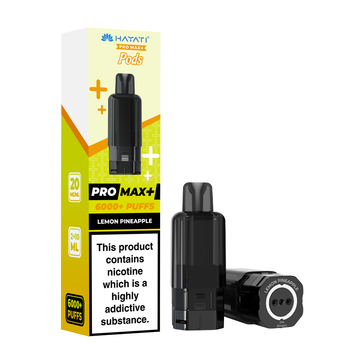 Lemon Pineapple Hayati Pro Max+ Refill Pack | Prefilled Pods Ecigwizard Lemon Pineapple Hayati Pro Max+ Refill Pack | Prefilled Pods Ecigwizard