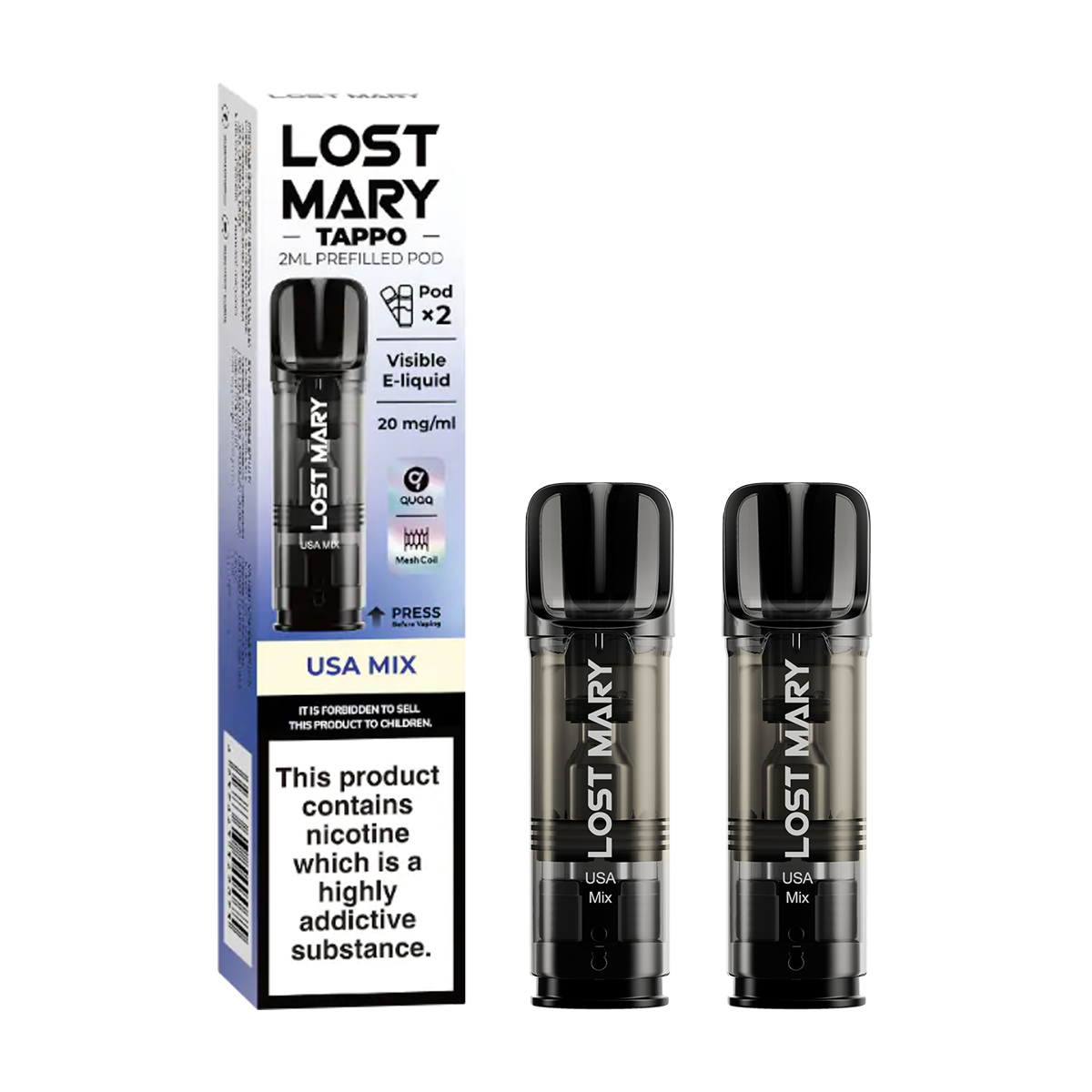 USA Mix Lost Mary Tappo Pods