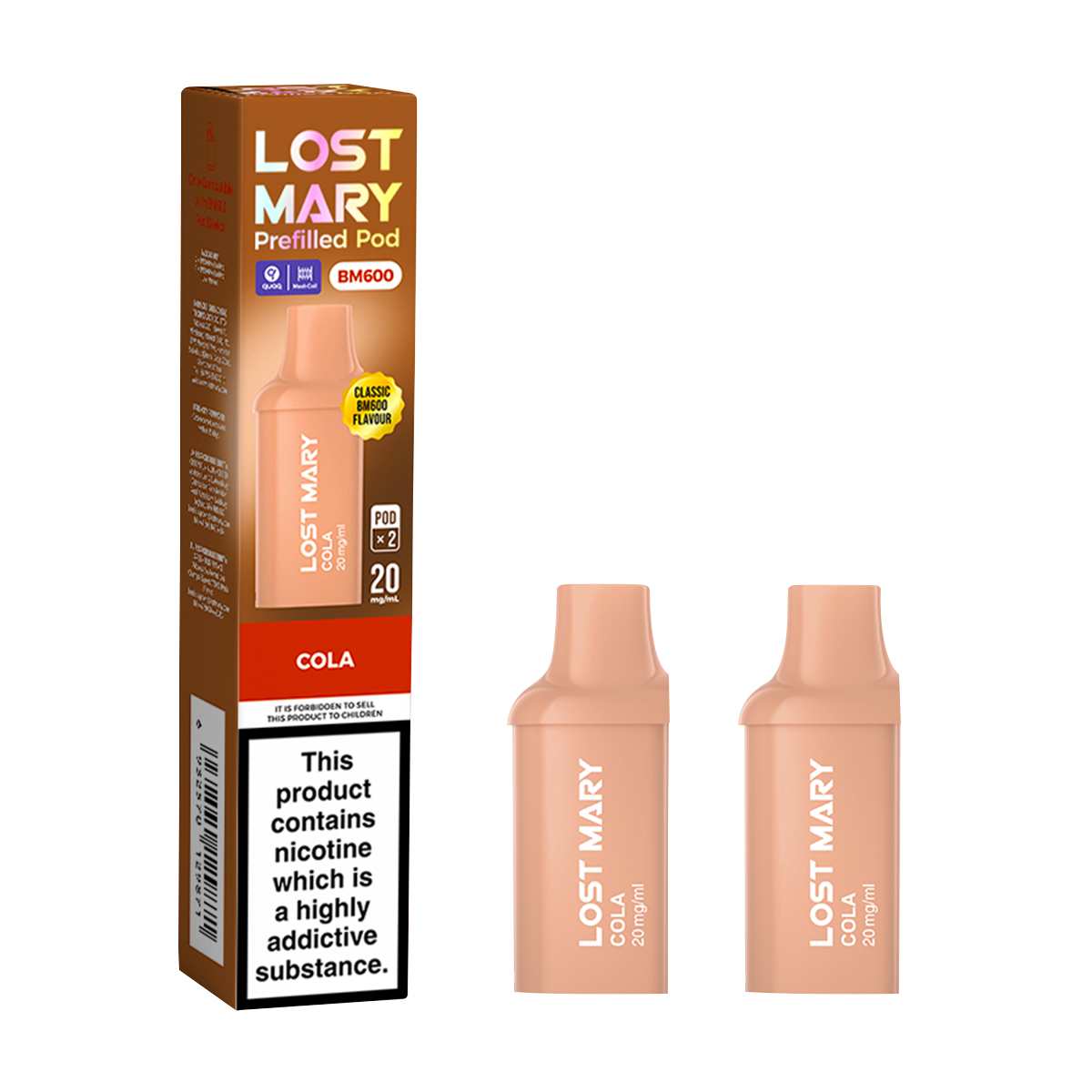 lost mary cola flavor BM600 Pods Flavor:Frozen Pineapple watermelon ice how many hits is