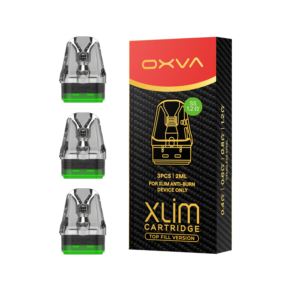 Oxva Xlim Stainless Steel Pod | Refillable Vape Pods | OXVA Ecigwizard Oxva Xlim Stainless Steel Pod | Refillable Vape Pods | OXVA Ecigwizard
