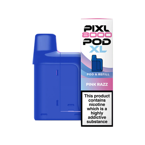 Pink Razz Pixl 8000 Refill Pack