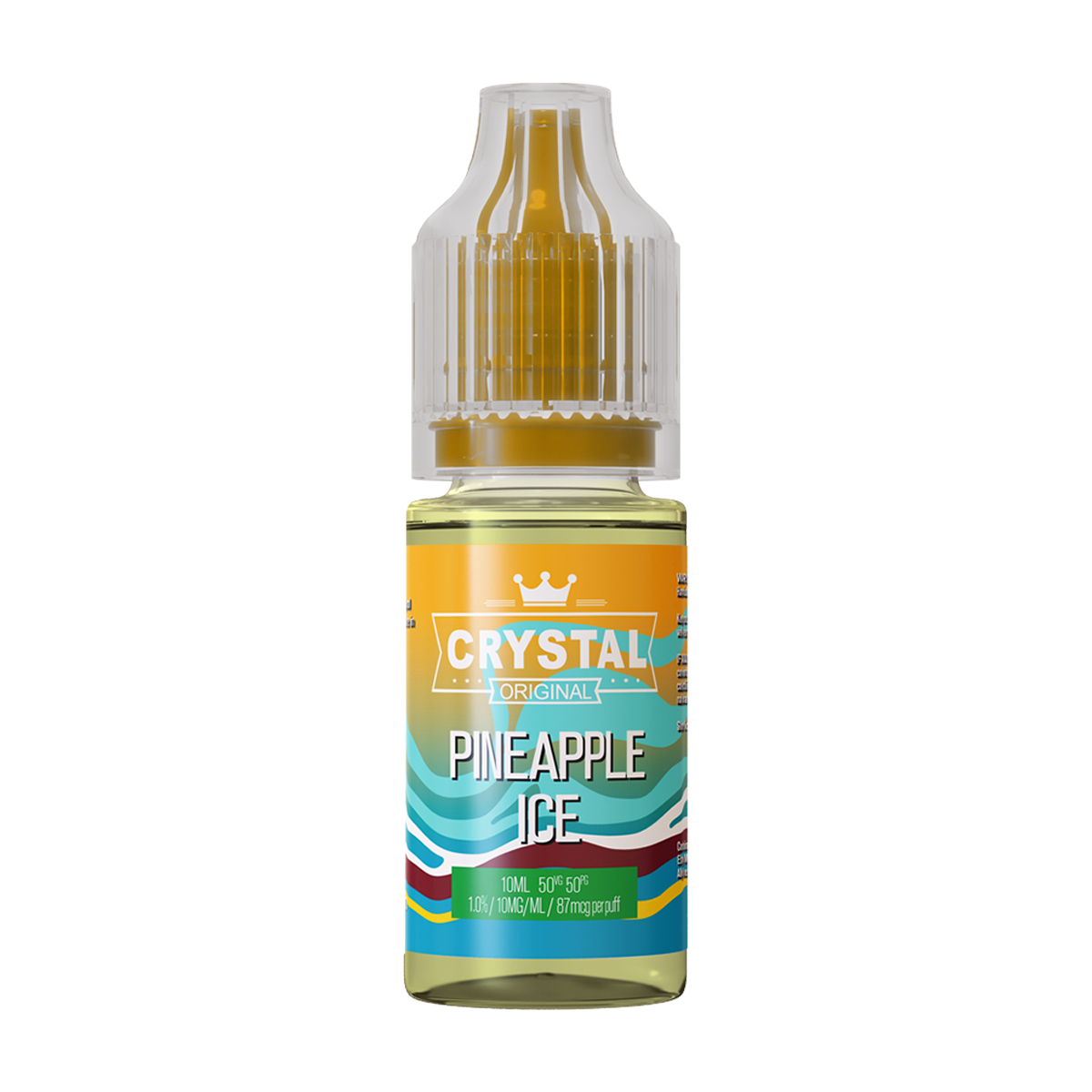pineapple ice vape juice Nic Salt by SKE Crystal 10ml SABORES:MIAMI MINT THCA Vape KUMI Six Scenic Vape