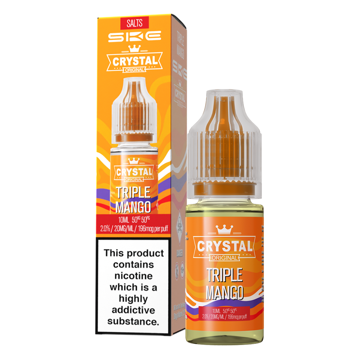 Triple Mango Nic Salt by SKE Crystal 10ml | 5 For 22  Ecigwizard