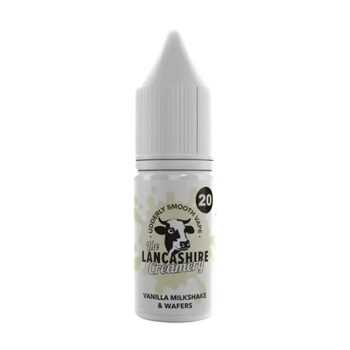 Vanilla Milkshake Wafer Nic Salt by Lancashire Creamery