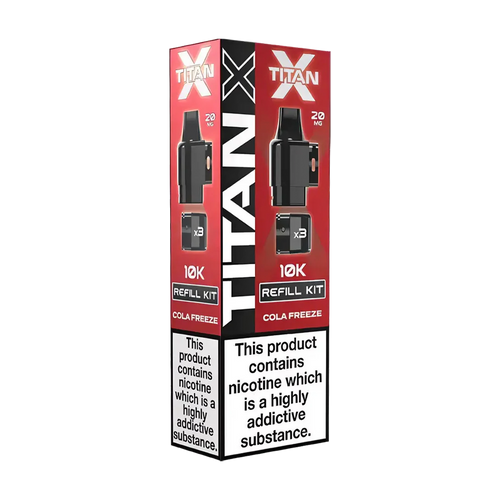 titan x prefilled pods cola freeze