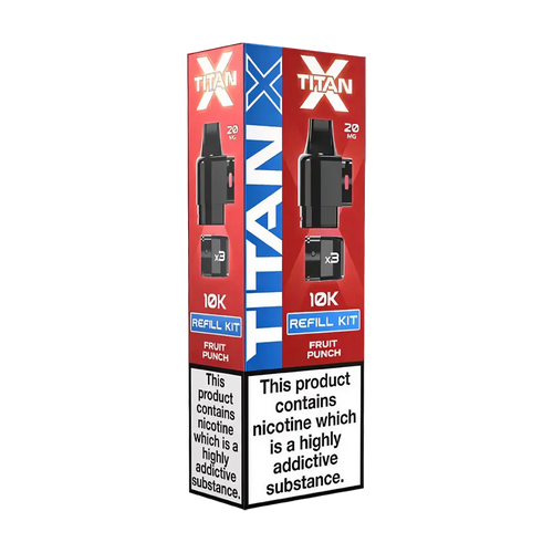 titan x prefilled pods fruit punch