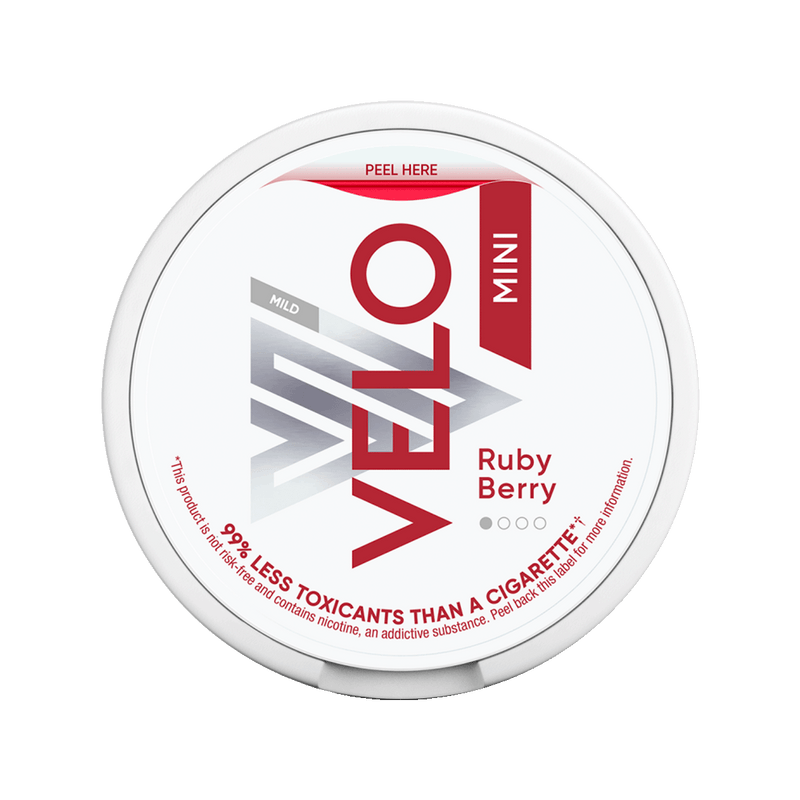 Ruby Berry Velo Mini Nicotine Pouches