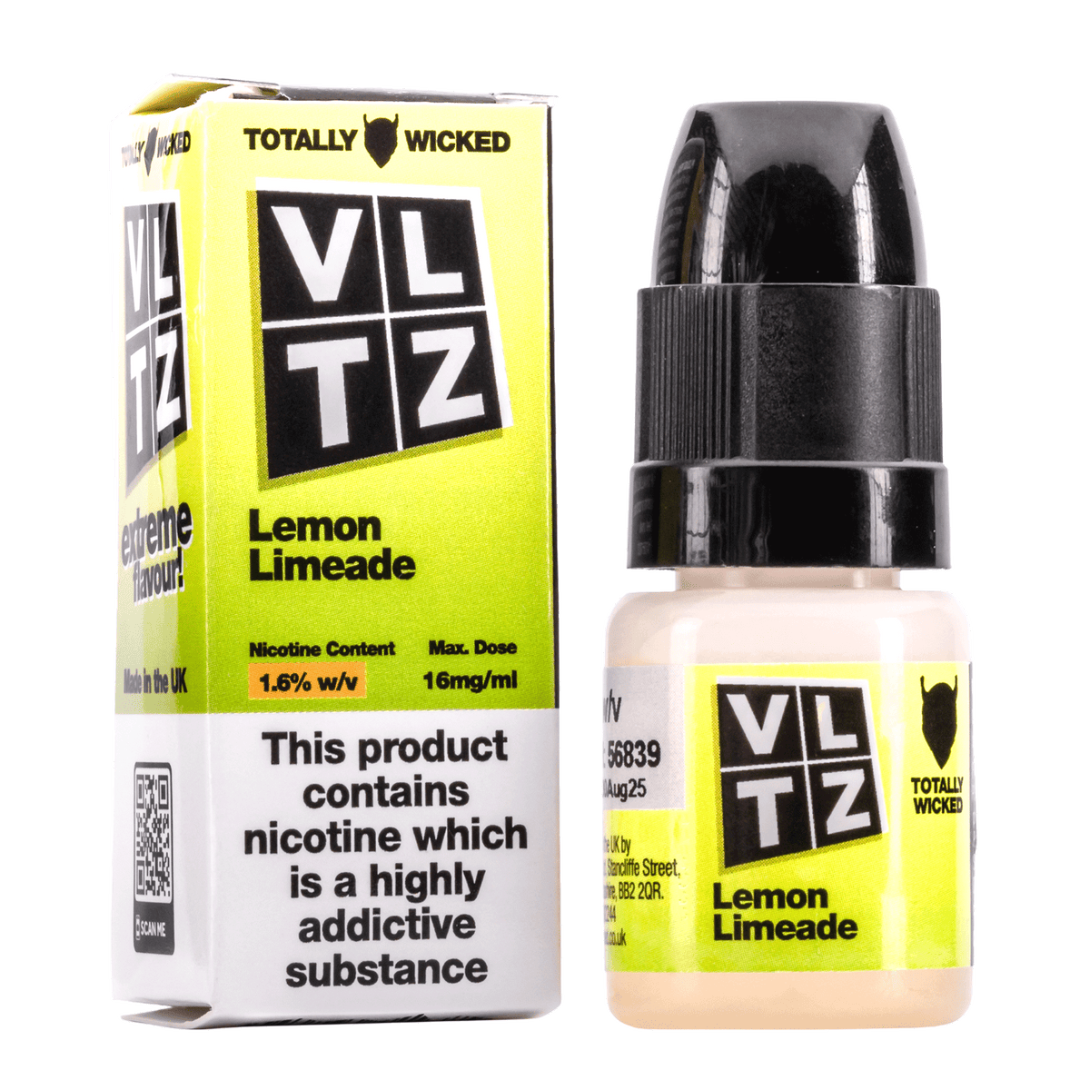 Lemon Limeade VLTZ E-liquid | Deals From 2.49  Ecigwizard