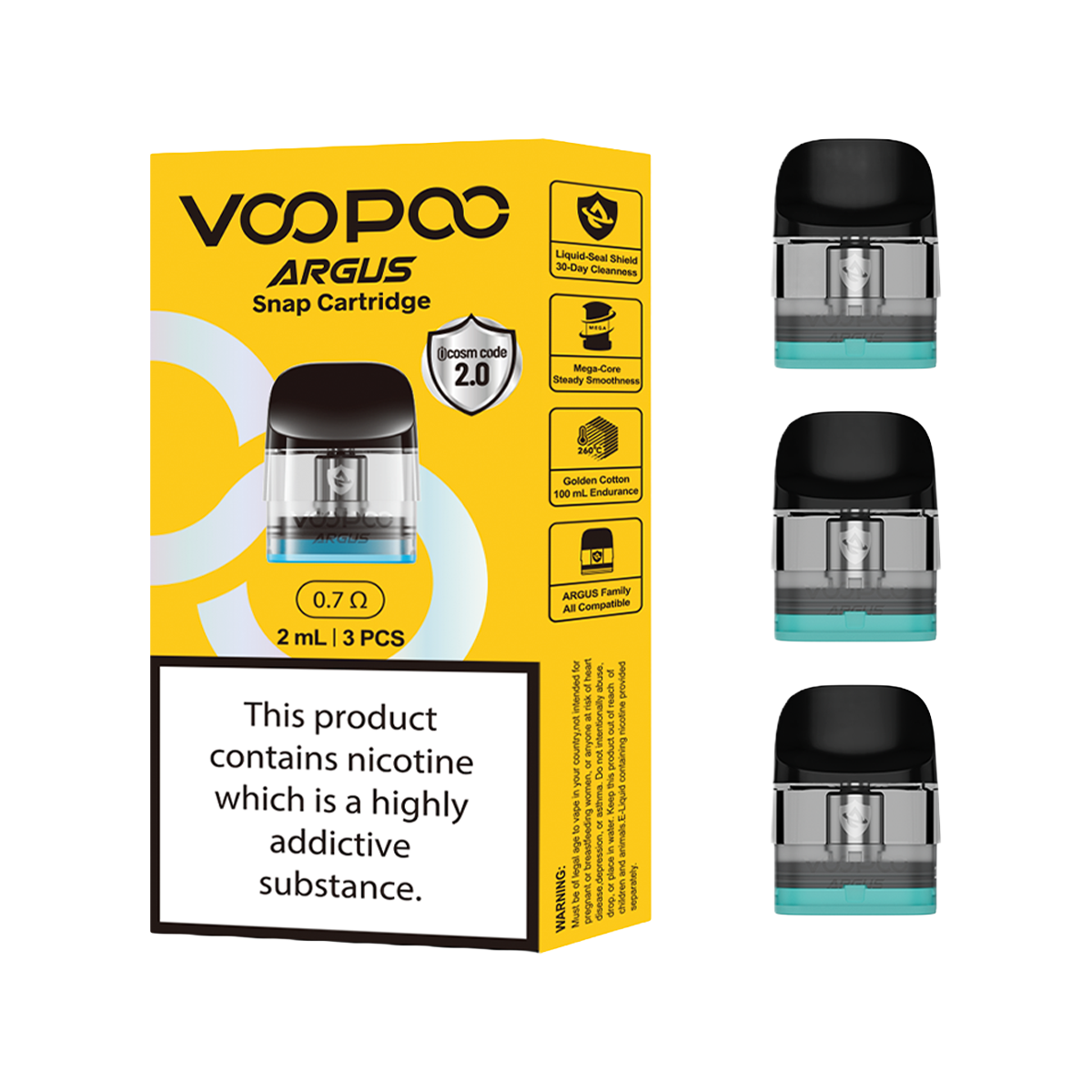VooPoo Argus Snap Pods  Ecigwizard