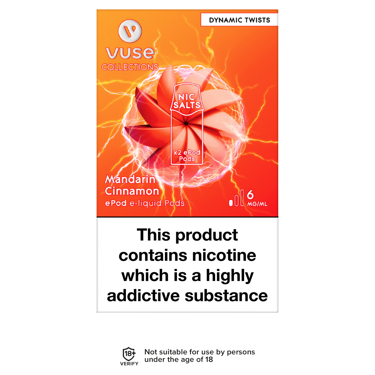 elf bar vape uk Vuse ePod vPro Mandarin Cinnamon Pods | Ecigwizard