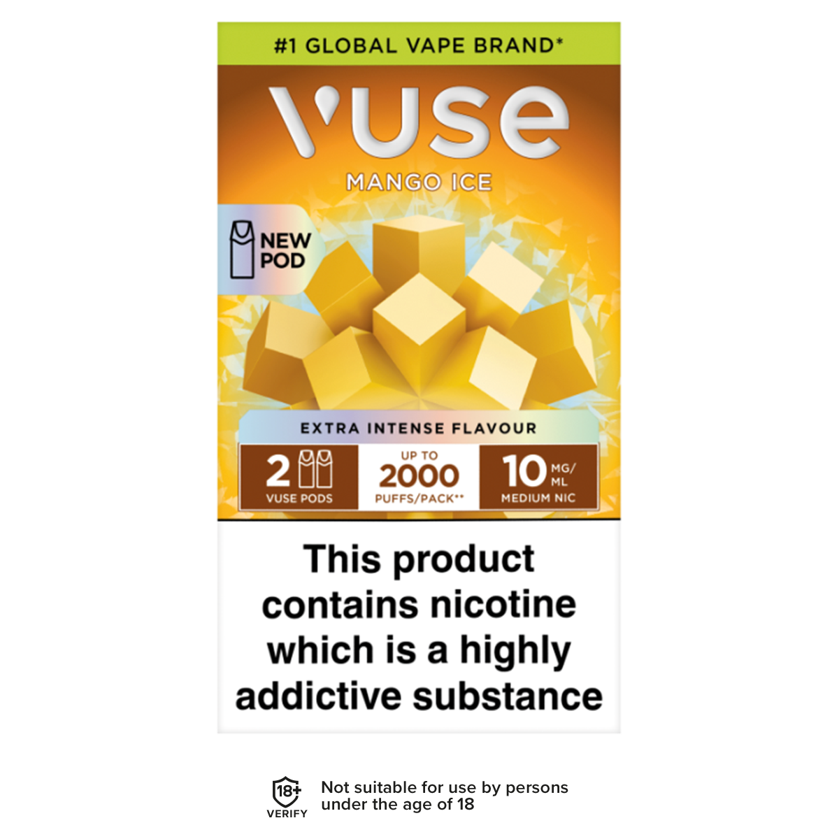 yellow vuse pods Vuse Pods Golden Tobacco Canada - $17.99