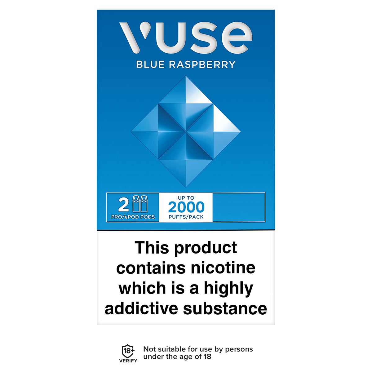 Vuse Pro Pods vPro Blue Raspberry