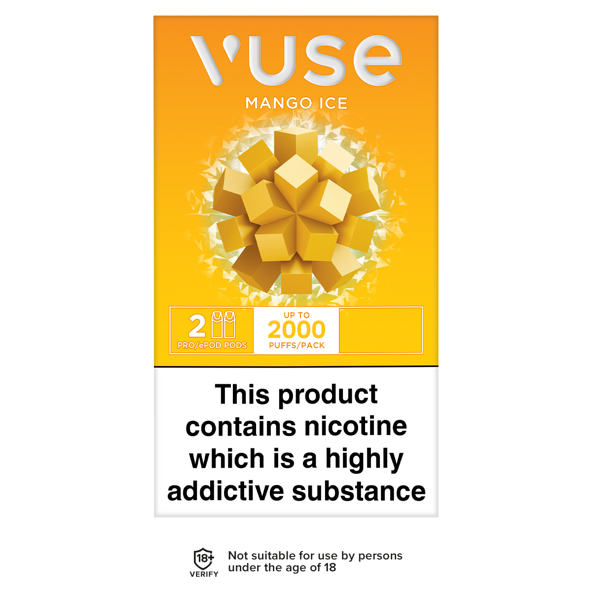 vuse epod caps blushed mango VUSE EPOD MANGO – Canada Vape Club main image 0