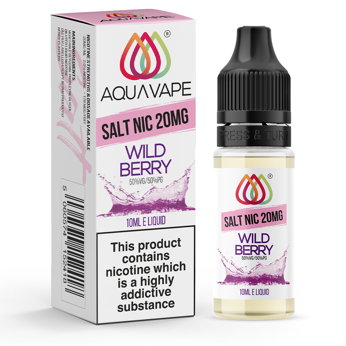Wild Berry Nic Salt by Aquavape 10ml | Ecigwizard