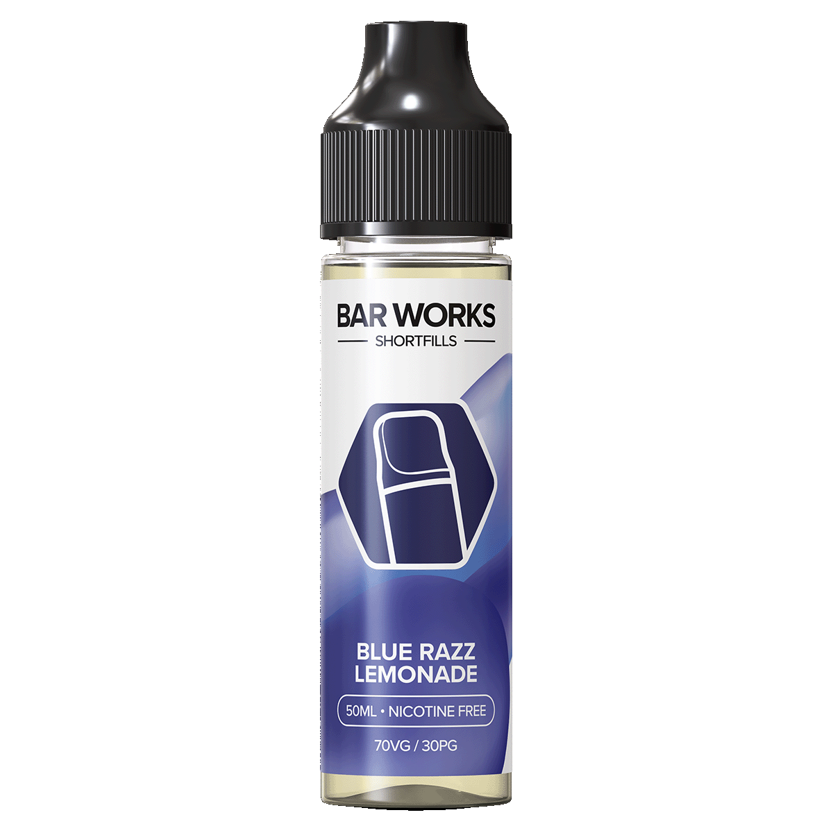 Blue Razz Lemonade Shortfill by Bar Works - 50ml Ecigwizard Blue Razz Lemonade Shortfill by Bar Works - 50ml Ecigwizard