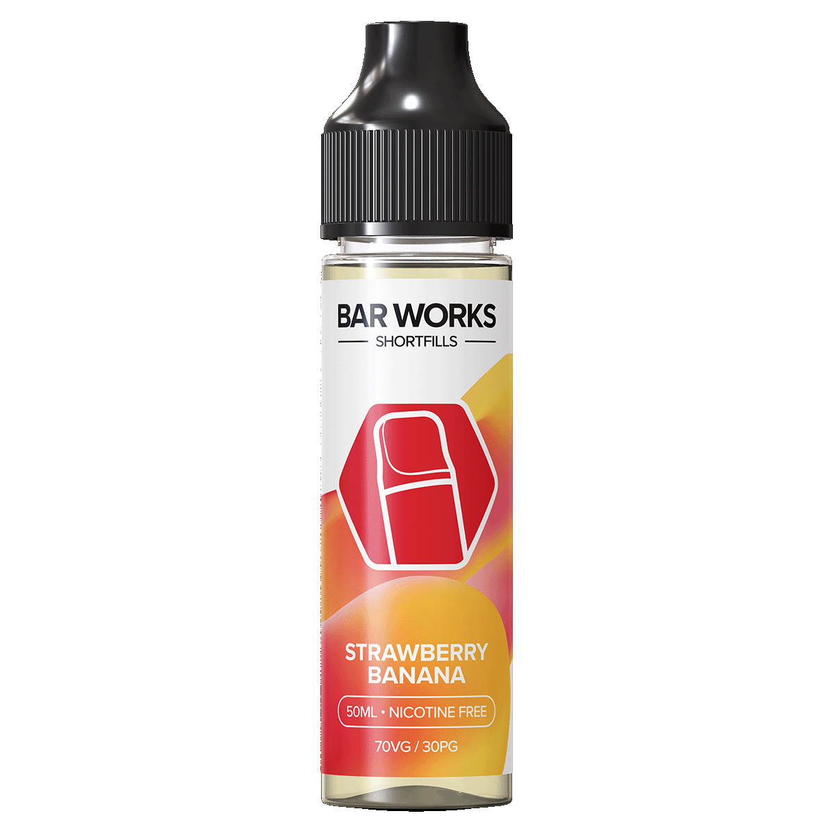 Strawberry Banana Shortfill by Bar Works - 50ml | Ecigwizard Strawberry Banana Shortfill by Bar Works - 50ml | Ecigwizard