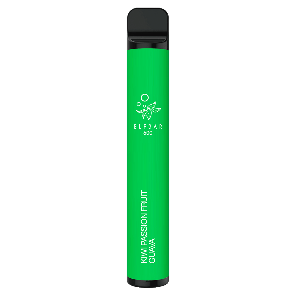 Kiwi Passion Fruit Guava Elf Bar 600 Disposable Vape