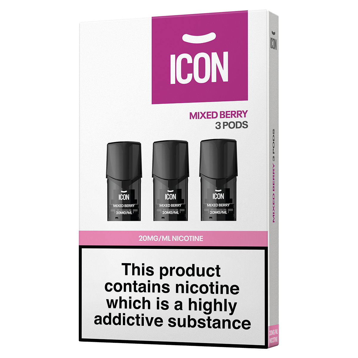 ICON Vape Mixed Berry Pods (Pack of 3) 20mg