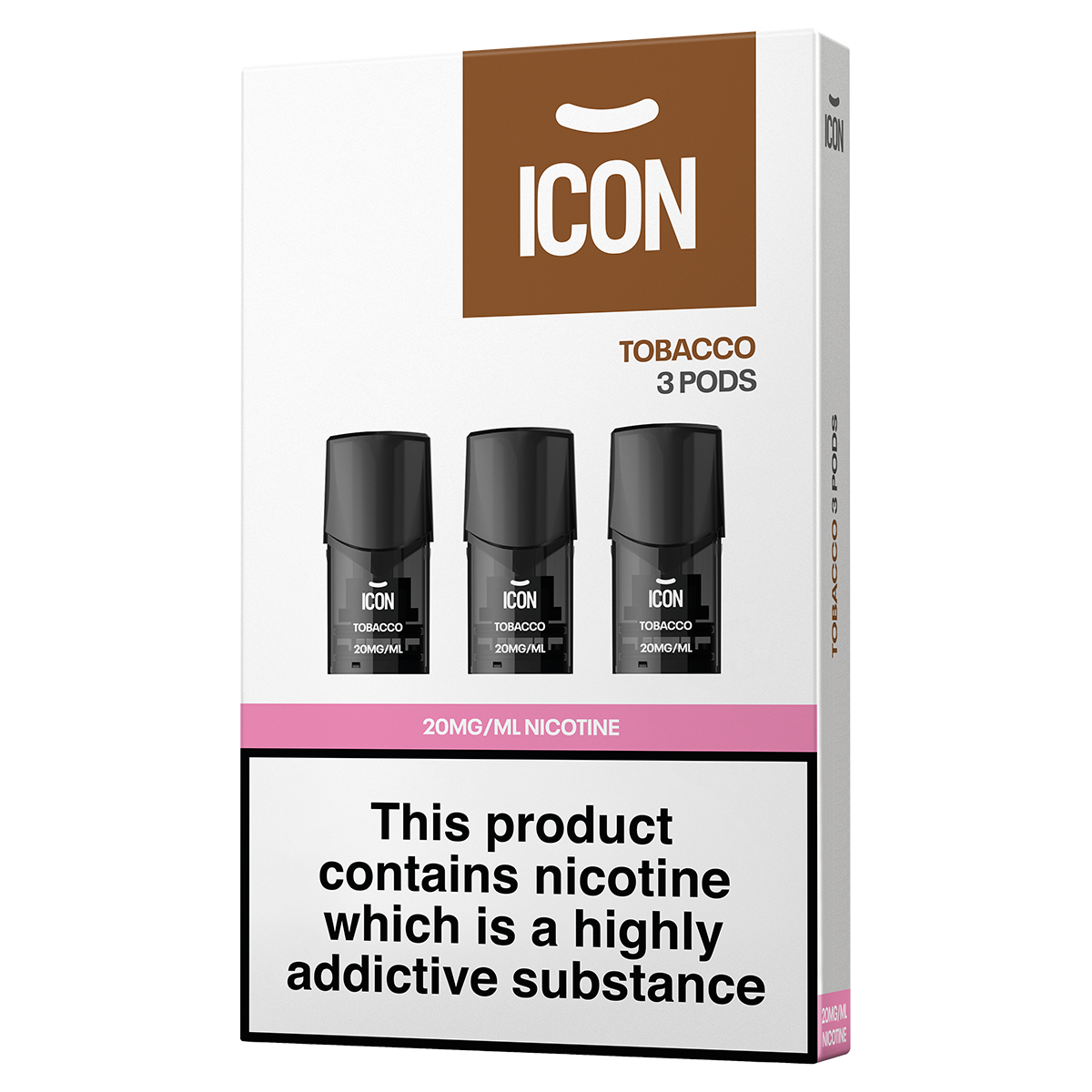 Tobacco Pods by ICON Vape | 3 Packs For £15