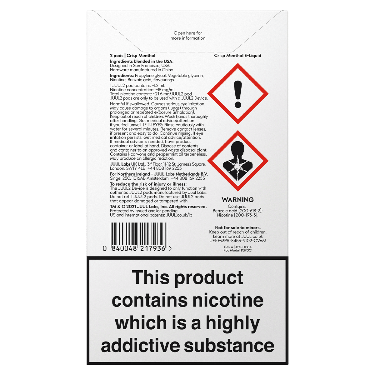 JUUL2 Crisp Menthol Pods | Any 10 For 65 Ecigwizard JUUL2 Crisp Menthol Pods | Any 10 For 65 Ecigwizard