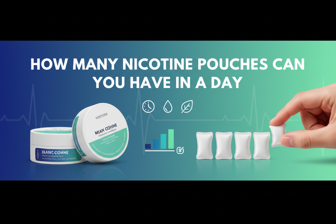 How many nicotine pouches can you have in a day?