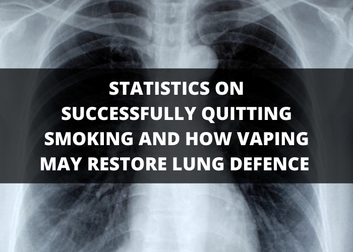 Statistics On Successfully Quitting Smoking And How Vaping May Restore Lung Defence 