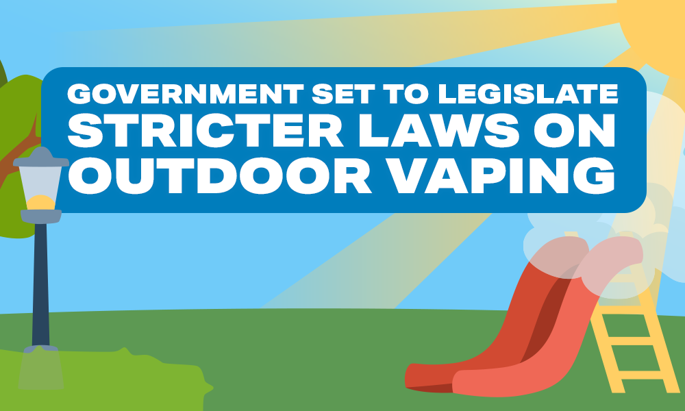 Government Set To Legislate Stricter Laws On Outdoor Vaping