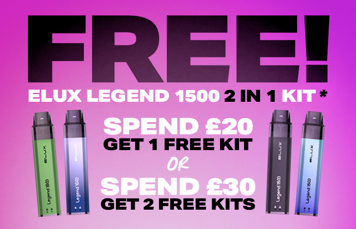 elux legend 1500 pod kit Elux Legend 1500 2 in 1 Prefilled Pod Kit main image 1