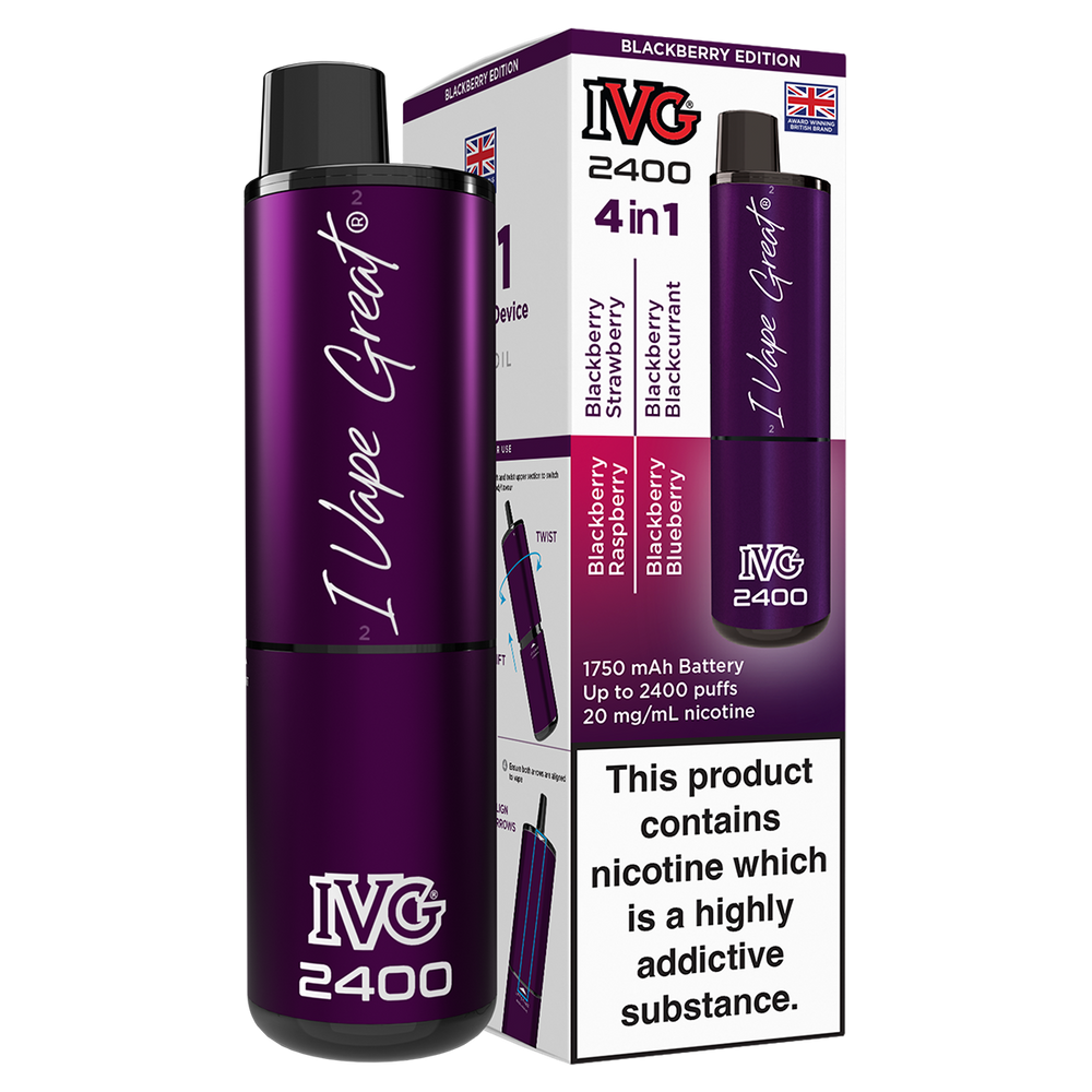 IVG 2400 Rechargeable Vape Kit Ecigwizard IVG 2400 Rechargeable Vape Kit Ecigwizard