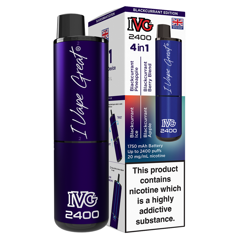 IVG 2400 Rechargeable Vape Kit Ecigwizard IVG 2400 Rechargeable Vape Kit Ecigwizard