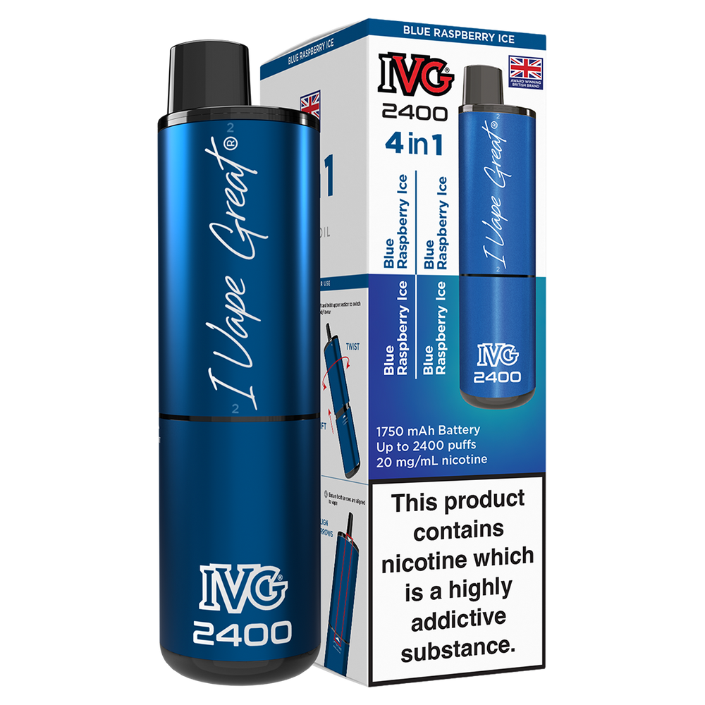 IVG 2400 Rechargeable Vape Kit Ecigwizard IVG 2400 Rechargeable Vape Kit Ecigwizard
