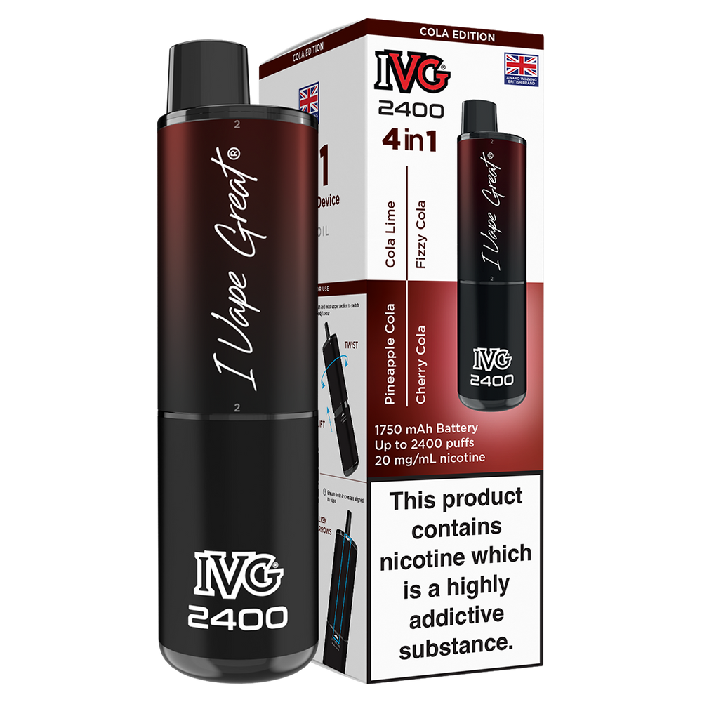IVG 2400 Rechargeable Vape Kit Ecigwizard IVG 2400 Rechargeable Vape Kit Ecigwizard