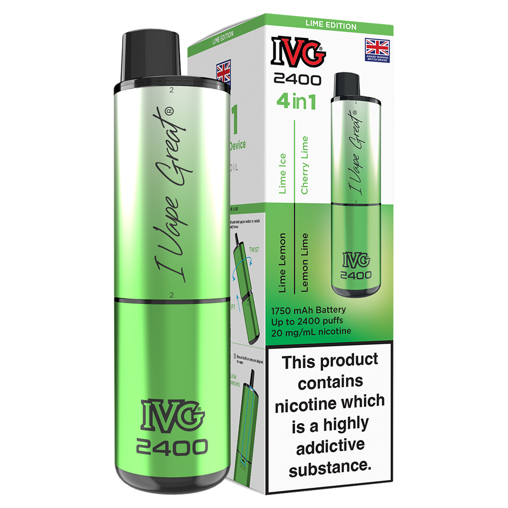 IVG 2400 Rechargeable Vape Kit Ecigwizard IVG 2400 Rechargeable Vape Kit Ecigwizard