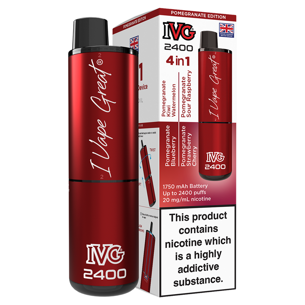 IVG 2400 Rechargeable Vape Kit Ecigwizard IVG 2400 Rechargeable Vape Kit Ecigwizard