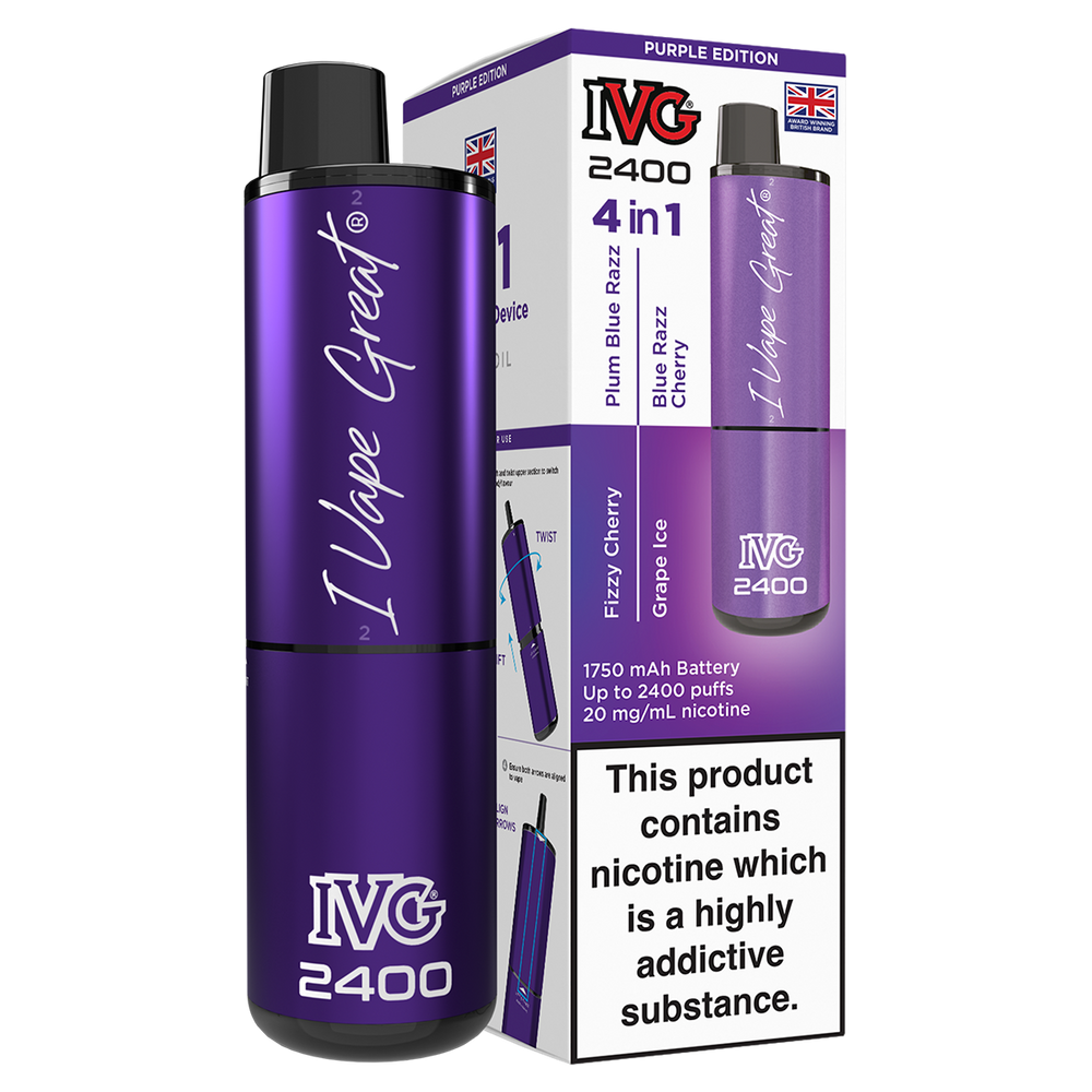 IVG 2400 Rechargeable Vape Kit Ecigwizard IVG 2400 Rechargeable Vape Kit Ecigwizard