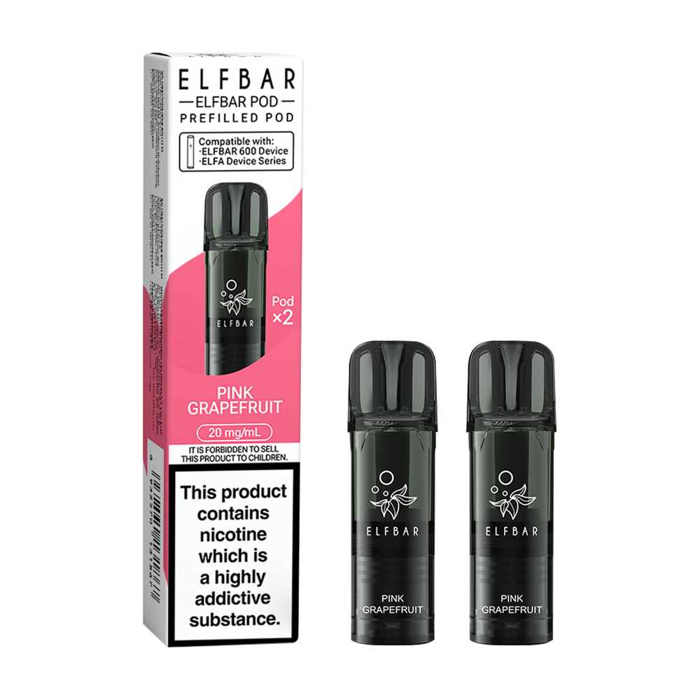 kick bar vape Pink Grapefruit Elfbar 600 Pods – Ecigwizard