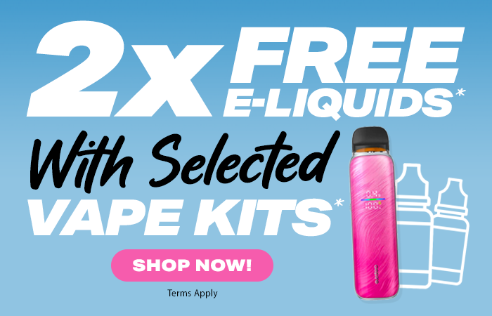 2 free e-liquids