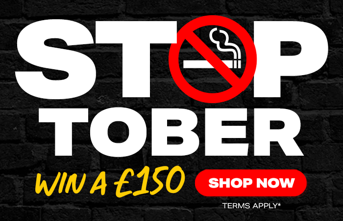 Stoptober. Win a £150 egift card