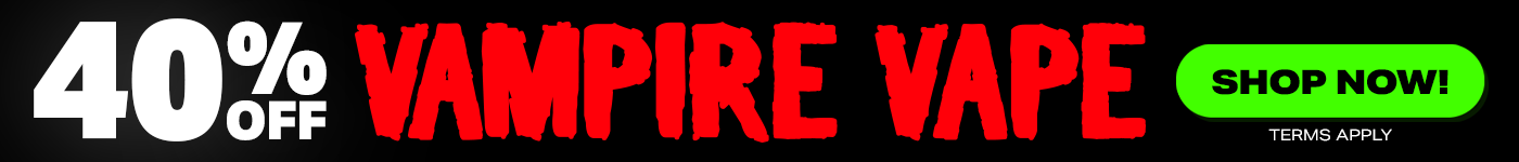 40% off Vampire Vape E-liquids