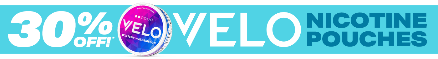 30% OFF VELO POUCHES