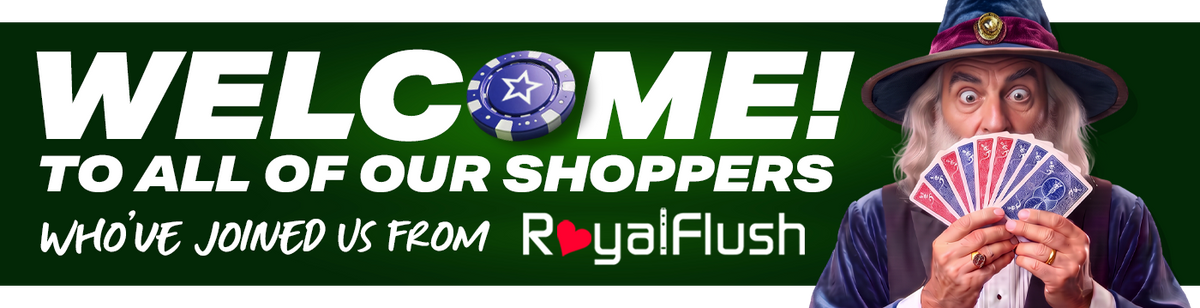 Welcome Royal Flush Shoppers