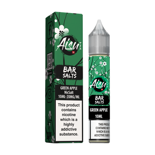aisu green apple bar salts