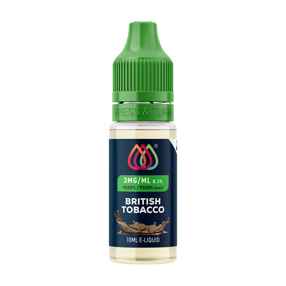 Traditional Tobacco E-Liquid by Aquavape - 10ml